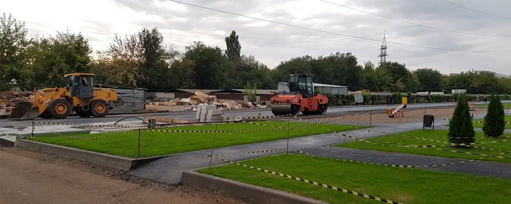 Aсфальтирование городских и загородных территорий
