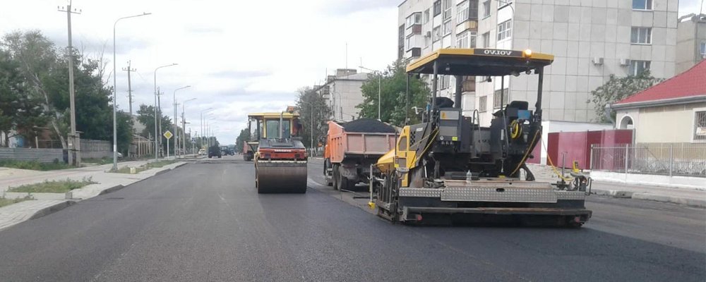 Асфальтирование городских улиц