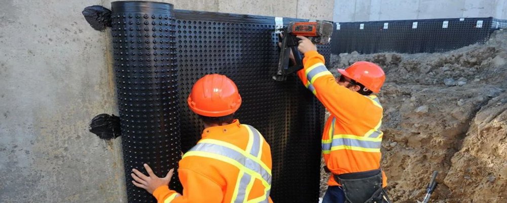 Услуги строительства — Устройство гидроизоляционных работ